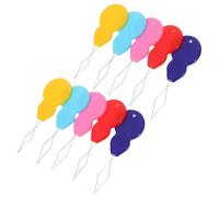 IMIKEYA 10piezas Herramienta de Enhebrado de Aguja con Alambre Flexible Colores Aleatorios para Costura Manual y Máquina Accesorio Práctico para DIY y Bordado Color Color Aleatorio