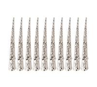 IMIKEYA 10piezas Horquilla De De Grulla Coreana Pinzas Metálicas Cabello Pinzas De Moda Para Mujer Diseño Hueco Accesorios Brillantes Pelo Para Diario y Ocasiones Especiales