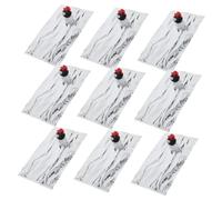 IMIKEYA 10piezas Repuesto Reutilizables para Vino Tinto Bolsas Dispensadoras De Vino con Boquilla para Bebidas De Viaje y Regalos