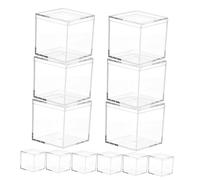 IMIKEYA 12piezas Cajas Transparentes Para Regalos Unidades Para Dulces y Galletas Diseño Minimalista