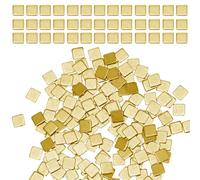 IMIKEYA 150 Chips de Soldadura Dorados de 2 X 2 Mm Crisol para Fundir Metales, Ideales para Reparación de Joyas y Manualidades, Compactos y Versátiles