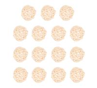 IMIKEYA 15piezas Bolas De Ratán Perfumadas De Bolas Tejidas Naturales De Mimbre Decorativas para Jarrones Adornos Colgantes para Árbol De Navidad Manualidades y Fiestas Casa