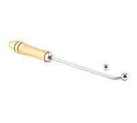 IMIKEYA 1juego Herramientas Duraderas para Reparar Abolladuras Mástiles de Saxofón con Mango de Madera Kit de Mantenimiento para Instrumentos de Viento Accesorios Profesionales