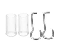 IMIKEYA 1juego Reemplazo para Varita De Persiana Horizontal con Cable y Collar Accesorios De Reparación para Cortinas De Ventana y Ganchos Incluidos