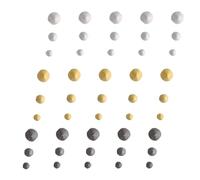 IMIKEYA 2 Cajas de Tachuelas Metálicas Punk para Uñas Adornos de Joyería Pinchos Pequeños para Manicura y Manualidades 6 Compartimentos Decoración Gótica para Fiestas y Uso Diario