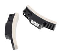 IMIKEYA 2 Pastillas de Freno Que Mejoran el Rendimiento y Reducen el Ruido al Frenar para Bicicleta Estática de Plástico y Fieltro, Accesorios para Gimnasio en Casa