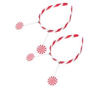IMIKEYA 2 Piezas Accesorios de Fiesta Color Doble Diadema de Acrílico para y Cosplay Divertido para Eventos y Fotografía Navideña