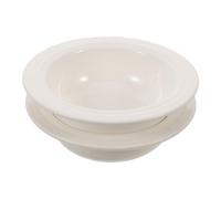 IMIKEYA 2 Piezas Ceramic Wax Melt Warmer Dish Spillproof Essential Oil Aromatherapy Bowl with Raised Edges For Scented Candle Diffusers and Home Decoration