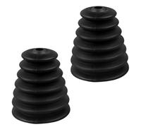 IMIKEYA 2 Piezas Cubierta Antipolvo para Taladro de Impacto de Silicona Negra, Protector Eficaz para Herramientas Eléctricas que Reduce la Inhalación de Polvo en Uso Doméstico E
