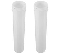 IMIKEYA 2 Piezas Dispositivo Enfriador para Estructura de Bebidas y Dispensador de Cerveza, Plástico Blanco Instalación Fácil y Construcción Resistente a Fugas para Barra en Casa y Eventos