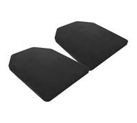 IMIKEYA 2 Piezas Protector de Pecho de Boxeo Eva Negro para Deportes al | Placa Corporal para Entrenamiento, Forro Interior Desmontable y Lavable, Ajuste Cómodo, Resistencia al Impacto