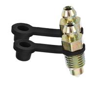 IMIKEYA 2 piezas Tornillos Purga Frenos para Motocicleta con Tapa Antipolvo Diseño Duradero y Fácil Instalación para del Sistema de Frenado