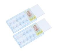 IMIKEYA 20 piezas Adornos Dientes Cristal con Caja Joyas Decorativas Naturales para Sonrisa Kit DIY para Decoración y Uñas Fácil de Usar Color Color