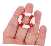 IMIKEYA 20 Piezas Anillos Salvavidas de Resina Decorativos Miniaturas para Bonsái y Manualidades