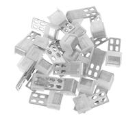 IMIKEYA 24piezas Clips De Resorte para Sofá De Reparación De Muebles Clips Metálicos para Sujetar Muelles De Sofá Accesorios para Restaurar