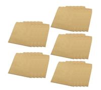 IMIKEYA 25 Sobres para CD de Papel Kraft, Funda Portátil Multifunción, Bolsillo para CD Doméstico, Protección contra Rayones, Ahorro de Espacio, Paquete de 25 Unidades, Almacenamiento