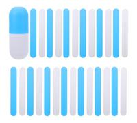 IMIKEYA 26 espátulas depresoras de lengua de plástico, con borde redondeado, para cuidado bucal infantil, formación médica y suministros de enfermería pediátrica.