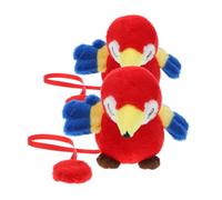IMIKEYA 2piezas Loro De Peluche Para Hombro Accesorios De Disfraz De Pirata Para Fiestas De Halloween y Celebraciones Temáticas Diseño Divertido y Ligero