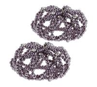 IMIKEYA 2piezas Redecillas de Ballet con Perlas y Gemas de Imitación Malla Elástica Invisible para Mujer Accesorios para Actuaciones de Baile y Patinaje Escenario