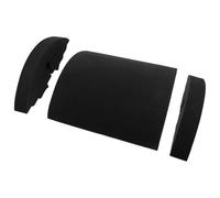 IMIKEYA 3 almohadillas silenciadoras de tambor para platillos de tambor, silenciadores de esponja que minimizan las perturbaciones, sensación óptima, color negro para práctica y actuaciones en vivo