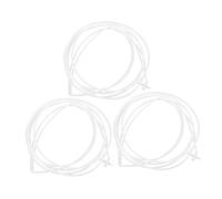 IMIKEYA 3 Piezas Tubo de Extensión para Espuma de Unidades Boquillas Ligeras para Sellado Preciso Grietas y Huecos Accesorio Plástico para Adhesivos Industriales Aplicador Versátil para