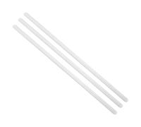 IMIKEYA 3 Piezas Varilla Transparente de Sólida Pulida Agitadora para Vidrio de 20cm Herramienta Adecuado para Mezclar y Sumergir Laboratorio Líquidos