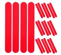 IMIKEYA 30 espátulas depresoras linguales: Palillos de plástico para examen - Depresores linguales de borde redondeado para el cuidado bucal infantil, capacitación médica y suministros para