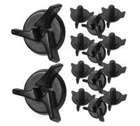 IMIKEYA 30 Piezas Accesorios Motoristas para Capacete Motocicleta Tornillos Visera Repuestos Resistentes La Intemperie Fácil Instalación Seguridad Y Durabilidad