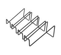 IMIKEYA 4 Botelleros Triangulares para Libros Tablas De Cortar Caballetes De Exhibición para Letreros Caballetes De Mesa Teclados Baldosas CD Hierro Negro