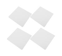 IMIKEYA 4 Piezas Cuaderno en Blanco para Rotuladores Libro de Cartón Grueso Tapa Dura Páginas en Blanco 16,5x16,5x0,5cm para Escuela y Educación en Casa