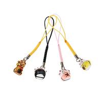 IMIKEYA 4 piezas de Gato de Accesorio Colgante para Bolsos y Claves Diseño Japonés Maneki Neko Creativo y Elegante