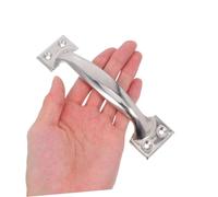 IMIKEYA 4 Piezas Unidades Tiradores Puerta de Acero Inoxidable Diseño Ergonómico Forma de Resistencia la Intemperie para Uso Interior y Exterior para Puertas Armarios y Portones