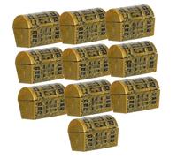 IMIKEYA 40piezas Mini Treasure Box Models for Parties and Desktop Decor for Fish Tank Accessories