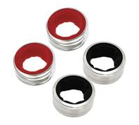 IMIKEYA 4piezas Tapones Metálicos Inoxidable Anillos De Evitar Goteo Accesorios Vinoteca Prácticos para Bar