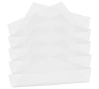 IMIKEYA 5 Alfombrillas Reutilizables de Silicona Antiadherentes para Secar Alimentos y Frutas, Tapete Cuadrado Blanco para Deshidratador de Comida en Cocina