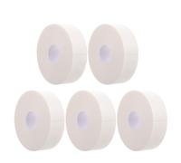 IMIKEYA 5 Rollos de Cinta y Cortable para Extensiones de Pestañas de Espuma de Color Claro, Transpirable Adecuado para Maquillaje Profesional y Cuidado de Pestañas Inferiores
