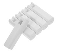 IMIKEYA 5piezas De Cortina De Plástico Contrapeso para Cuerdas De Accesorios para Cortinas y Reparación De Color Blanco