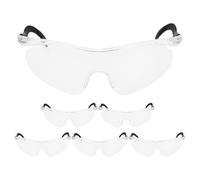 IMIKEYA 6 Gafas de Seguridad Espuma Blanda, Resistentes a Impactos, Compatibles Juguetes, Ideales para Juegos y Construcción, Material Plástico