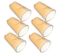IMIKEYA 6 Piezas Dosificador de Vino con Tapa Protectora de PVC para Uso Diario en Cocina, Fácil de Usar y Evita Derrames en Botellas de Vino y Otras Bebidas