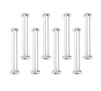 IMIKEYA 8 Piezas de Repuesto para Sombrillas de Patio Tornillo de Apriete | Acero Plata, Diseño de Precisión y Resistencia al Clima, Fiesta Verano, Cambio Rápido y Ajuste Seguro