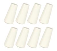 IMIKEYA 8 Tiradores de Madera Color Marfil para Persianas Enrollables, Extremos de Tracción de Cordón para Ventanas, Accesorios Resistentes y Funcionales para Cortinas, Paquete de 8