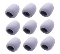IMIKEYA 9 Piezas Funda Protectora para Micrófono Eva Cubiertas de Micrófono Antiviento y Antirruido para Karaoke y Ktv