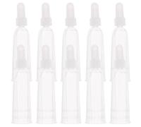 IMIKEYA Abridor de Ampollas de 2 Ml Transparente Puntas Dispensadoras de Plástico para Líquidos Mini Abridores para Protección de Dedos Kit de 10 Piezas para Uso Clínico y Doméstico
