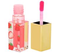 IMIKEYA Aceite Labial Hidratante que Cambia de Color Rojo, Brillo Labial Transparente Efecto Espejo y Textura Líquida para Mujeres y Niñas