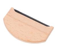 IMIKEYA Afeitadora Manual para Quitar Bolitas y Pelusas de Suéteres y Abrigos de Lana, Peine de Madera Negro, Herramienta Portátil para Eliminar Pelusa de Ropa y Mantas, Quitapelusas