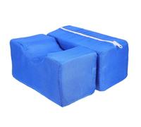 IMIKEYA Almohada Elevadora para Mano y Pie 2 Piezas Azul Cojín Protector Antiescaras para Personas Mayores Almohadilla de Poliéster y Esponja para Uso Médico y Doméstico Alivio de