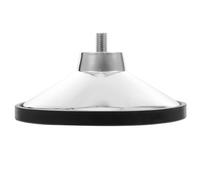 IMIKEYA Almohadilla Ajustable Cojín de Plástico Resistente Plata para Patas de Mesa de Futbolín Fácil Instalación para Cocina y Restaurante