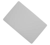 IMIKEYA Almohadilla de Mano para Manicura de Doble Cara, Resistente al Agua Manchas, Cojín Flexible de Cuero Sintético Gris para Salón de Uñas y Uso Personal