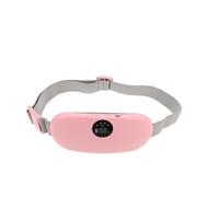 IMIKEYA Almohadilla Térmica Menstrual Portátil con Calentamiento Rápido y Masajeador Abdominal de Silicona y Abs para Aliviar Trabajo o Viajes