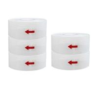 IMIKEYA Almohadillas Absorbentes Sudor 5 Piezas Blancas Tiras Adhesivas para Cuello y Gorra Tela No Tejida Transpirable Hipoalergénicas Protección contra Manchas y Humedad para Uso